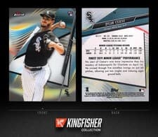 Dylan Cease 2020 Topps Finest card