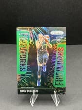 2025 Panini Prizm WNBA Fireworks Paige Bueckers #14 card