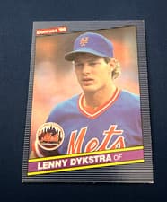 Lenny Dykstra 1986 Donruss card