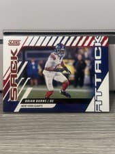 2025 Score Sack Attack Brian Burns #13 card