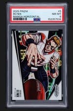2025 Panini Prizm Manga - Horizontal Bo Nix #5 card