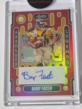 2024 Panini Absolute Absolute Legends Signatures Barry Foster #ALS-BFR card