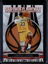 2024-25 Panini Totally Certified Certified Bucket LeBron James #5 card