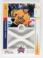 2024-25 SP Game Used 2024 All-Star Game Net Cord Relics Kirill Kaprizov #ASN-KK card
