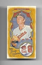 2025 Topps Allen & Ginter Uniform Countdown (Minis) Bert Blyleven #UC-28 card