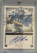 2025 Panini Impeccable Synergy Signatures Jared Goff #2 card