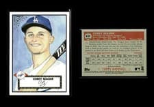 Corey Seager 2018 Topps Gallery Heritage card