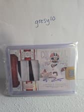 2025 Panini National Treasures Colossal Signatures Shedeur Sanders #5 card