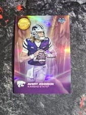 2025 Bowman University Chrome Dean's List Refractor Avery Johnson #DL-7 card