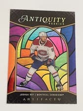 2024-25 Upper Deck Artifacts Antiquity Rookies Joshua Roy #ATR-9 card