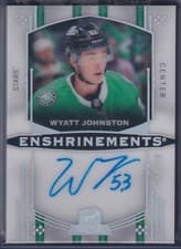 2024-25 Upper Deck The Cup Enshrinements Wyatt Johnston #E-WJ card