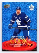 2025-26 Upper Deck Let Them Cook Auston Matthews #LTC-1 card