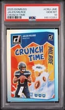 2025 Donruss Crunch Time Jalen Milroe #CRU-JME card