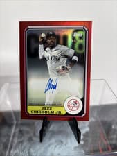 2025 Topps Archives 1987 Topps Boardwalk and Baseball Autographs Jazz Chisholm Jr. #87BBA-JC card