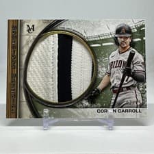 2025 Topps Museum Collection Momentous Material Jumbo Patch Relics Corbin Carroll #MMJP-CCA card