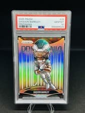 2025 Panini Prizm Prizmania Saquon Barkley #25 card