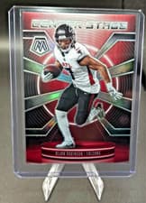 Bijan Robinson 2025 Panini Mosaic Center Stage Mosaic card