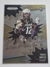2025 Panini Prizm Draft Picks Instant Impact Travis Hunter #17 card