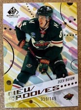 2025-26 SP Game Used New Grooves Zeev Buium #NG-21 card