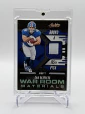 2025 Panini Absolute War Room Materials Cam Skattebo #WRM-CSO card