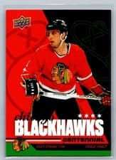 2025-26 Upper Deck Chicago Blackhawks Centennial Hobby Curt Fraser #52 card