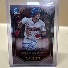 2025 Bowman Very Important Prospects Autographs Travis Bazzana #VIP-TB card