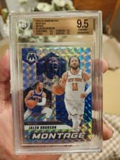 2024-25 Panini Mosaic Montage Jalen Brunson #2 card
