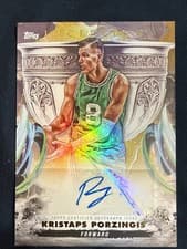 2024-25 Topps Inception Grail Chasing Signatures Kristaps Porzingis #GCS-KP card
