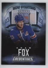 2025-26 Upper Deck Credentials Now Starring Adam Fox #NS-2 card