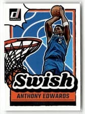 2024-25 Donruss Swish Anthony Edwards #18 card