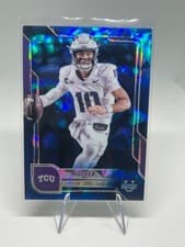 2025 Bowman University Chrome Sapphire Base Set Josh Hoover #144 card
