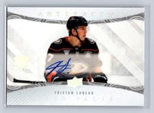 2024-25 Upper Deck Artifacts Autograph Facts Tristan Luneau #AF-LU card