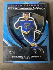 2025-26 Upper Deck Black Diamond Rookie Diamond Cutters Dalibor Dvorsky #RDC-DD card