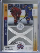 2024-25 SP Game Used 2024 All-Star Game Net Cord Relics Brady Tkachuk #ASN-BT card
