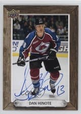 2024-25 Upper Deck Engrained Icons Beehive Portrait Signatures Dan Hinote #BH-HI card