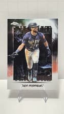 Julio Rodriguez 2025 Topps Chrome Update Night Terrors card