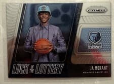 2019 Panini Prizm Luck of the Lottery JA Morant #2 card