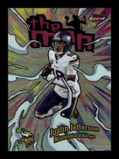 2025 Finest The Man Justin Jefferson #TM-16 card