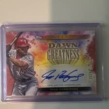 2024 Topps Inception Dawn Of Greatness Autographs Ivan Rodriguez #DGA-IR card