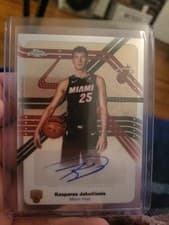 2025-26 Topps Chrome Next Stop Signatures Kasparas Jakučionis #NS-KJ card