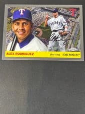 2025 Topps Chrome Platinum 1955 Topps City Variations Alex Rodriguez #55CV-75 card