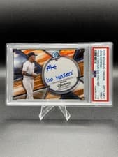2025 Bowman Chrome Prime Chrome Signatures Mani Cedeno #PCS-MCE card