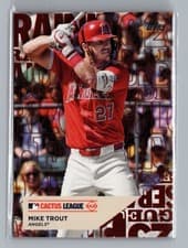 2025 Topps Training Grounds Mike Trout #TG-8 card