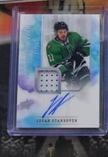 2024-25 Upper Deck Artifacts Signature Apparel Logan Stankoven #SA-LS card