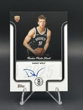 2025-26 Topps Rookie Photo Shoot Autographs Danny Wolf #RP-DW card