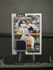 2026 Topps Real One Relics Bryan Woo #62 card