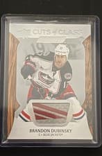 2024-25 Upper Deck Engrained Icons Cuts of Class Relics Brandon Dubinsky #CC-BD card