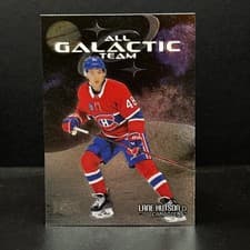 2025-26 SkyBox Metal Universe All-Galactic Team Lane Hutson #GT-9 card