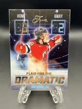 2025-26 Flair Flair for the Dramatic Jack Hughes #FTD-7 card
