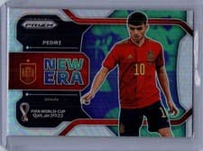 Pedri 2022 Panini Prizm World Cup New Era card
